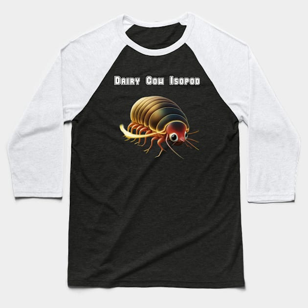 Dairy Cow Isopod Baseball T-Shirt by TshirtMA